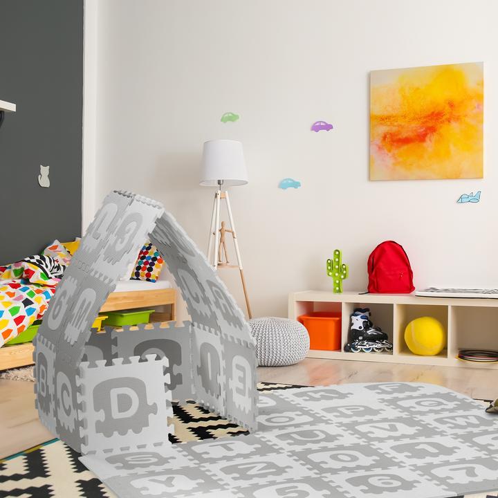 Actual product image Relaxdays 71-piece puzzle mat