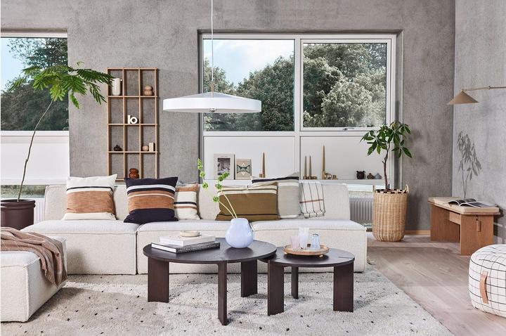 Produktbild OYOY Living Kissenbezug Sofuto Cushion Square 50 x 50 cm, Offwhite (50 x 50 cm)