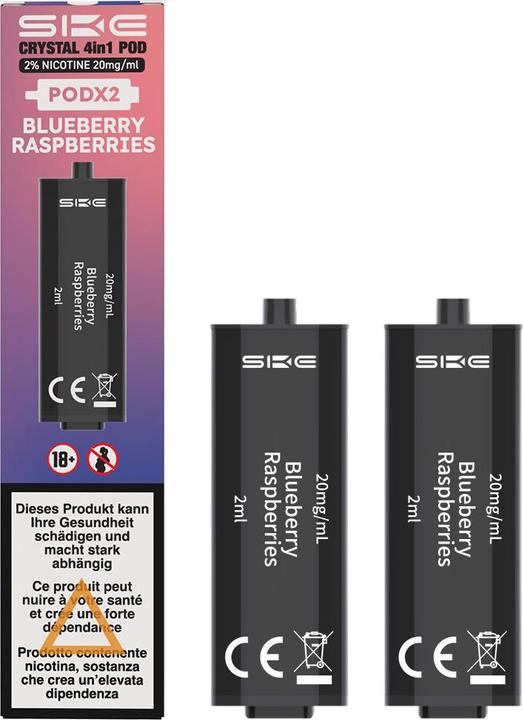 Actual product image SKE 4in1 POD 2x (Raspberry)