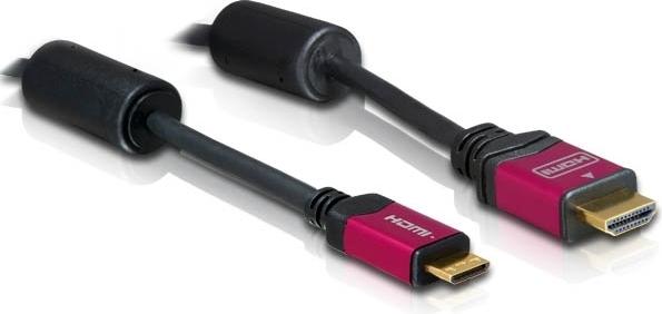 Produktbild Delock mini HDMI (Typ C) — HDMI (Typ A) (5 m)