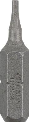 Actual product image Bosch Professional Zubehör Screwdriver bit extra-hard HEX 2, 25 mm, pack of 3 (HEX2)