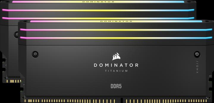 Produktbild Corsair DOMINATOR Titanium Light Enhancement Kit, 2-up config, Functional LEDs, Black Heatsink, no DRAM ICs (RGB)