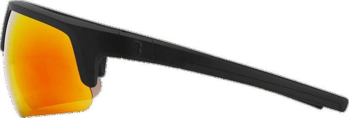 Actual product image BBB Goggles Comet black, MLC orange/red (Matt, MLC)