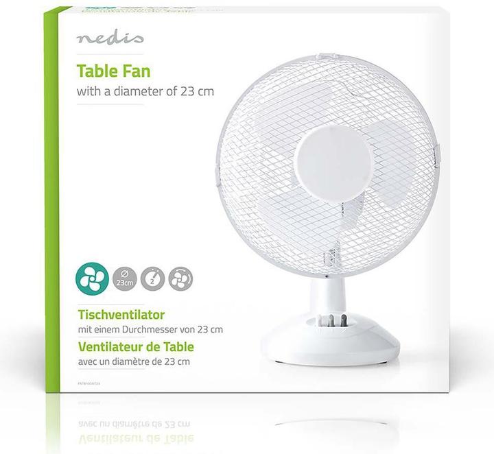 Produktbild Nedis Tischventilator FNTB10CWT23 - weiss