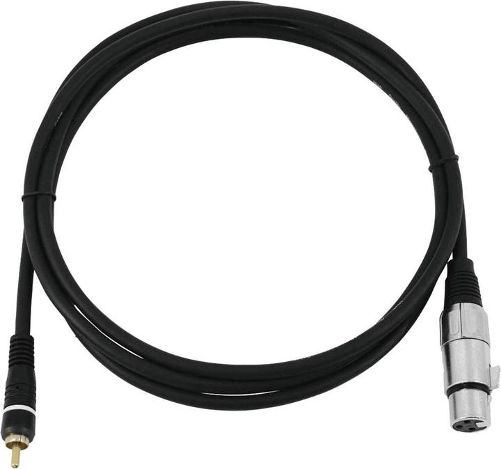 Produktbild Omnitronic Adapterkabel Cinch/XLR(F) 2m sw (2 m, XLR)