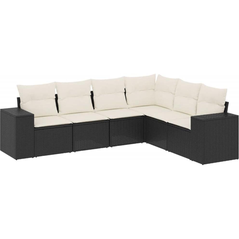 VidaXL, Gartenlounge, 10-tlg. Garten-Lounge-Set mit Kissen