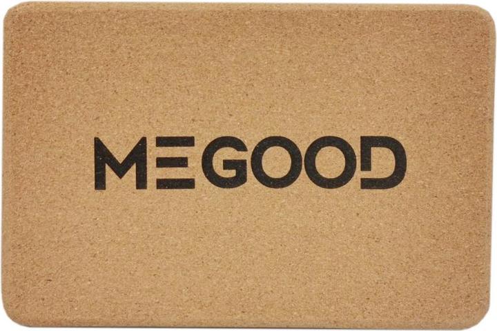 Actual product image MeGood Eco Yoga Block Cork (1 piece)