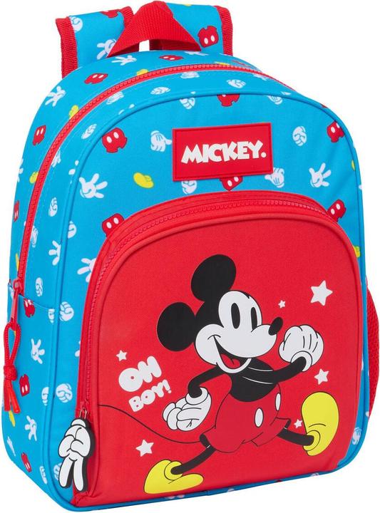 Mickey Mouse Club House School rucksack Mickey Mouse Clubhouse Fantastic Blue Red 28 x 34 x 10 cm