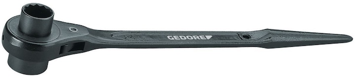 Actual product image Gedore Steel construction ratchet, double hexagon 36x41 mm (3/8")