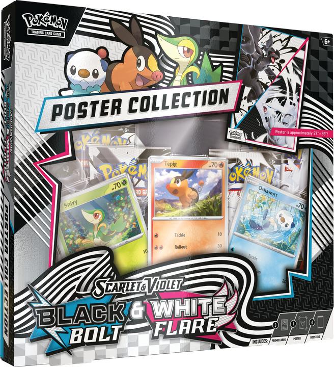 Produktbild Pokémon Scarlet & Violet: Black Bolt & White Flare Poster Collection (Englisch)