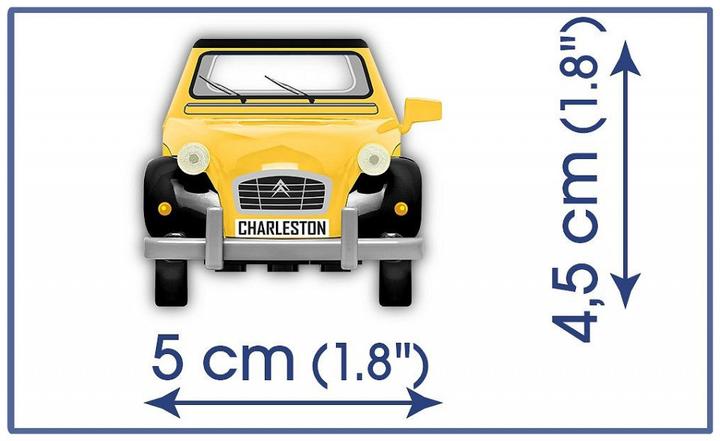 Actual product image Cobi Citroën CV pcs Charleston Hélios