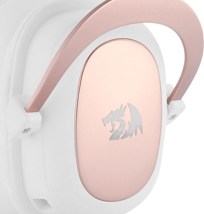 Produktbild Redragon headphones/headset Wired Head-band Gaming USB Type-A White (Kabelgebunden)