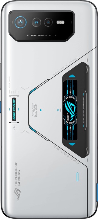 Image du produit ASUS ROG Phone 6 Pro (512 Go, Storm White, 6.78", Double SIM, 50 Mpx, 5G)