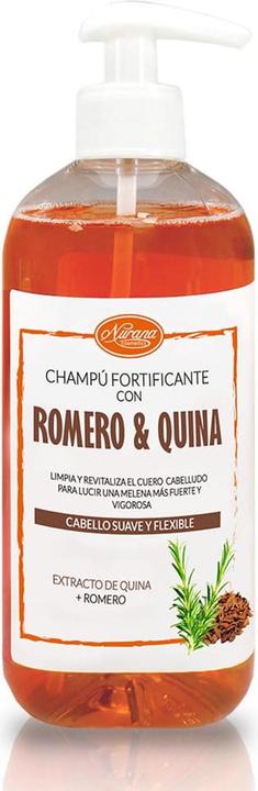 Produktbild Nurana Cosmetics Champu Fortificante Ron Quina 500 ml (500 ml, Flüssiges Shampoo)