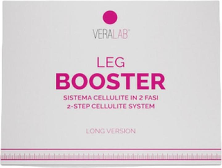 Veralab Leg Booster Long Version 2-Phasen Cellulite Umformungssystem Creme + Corsaro Sheath (Körpercreme)