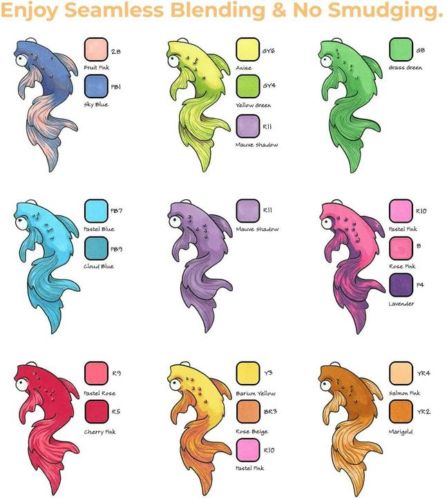 Produktbild Ohuhu Kunstmarker (120 x)