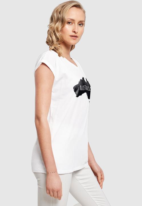 Produktbild Merchcode Ladies Australia Extended Shoulder Tee - 113109 (L)