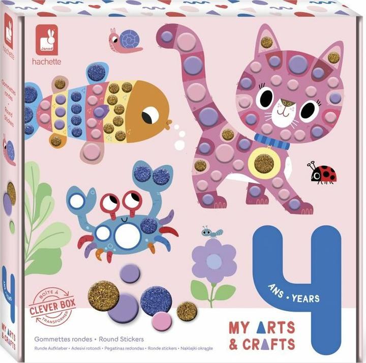 Image du produit Janod My arts&crafts: runde Aufkleber