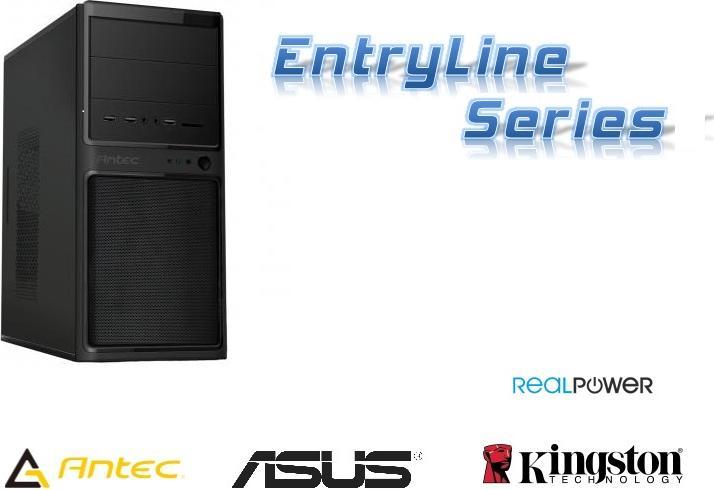 Actual product image Ultron EntryLine (1000 GB, 8 GB, Intel Core i3-10100)