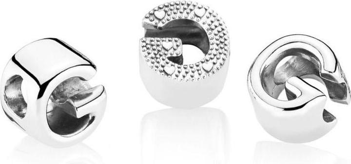 Actual product image Pandora Letter G Charm (Silver)