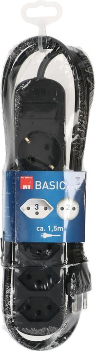 Actual product image Max Hauri Basic Line (5x, CEE 7/3, Type 13, 1.50 m)