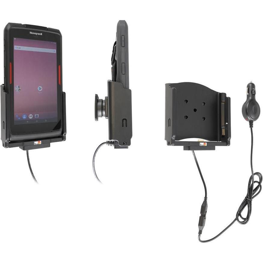 Brodit KFZ-Ladestation, TS, EDA70, Smartphone Halterung, Schwarz