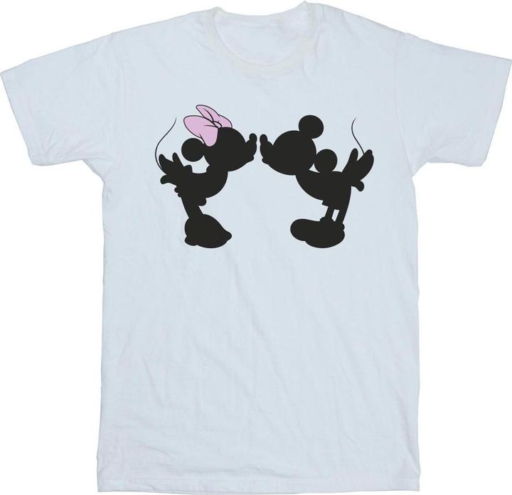 Produktbild Disney Mickey Minnie Kiss Silhouette TShirt (4XL)