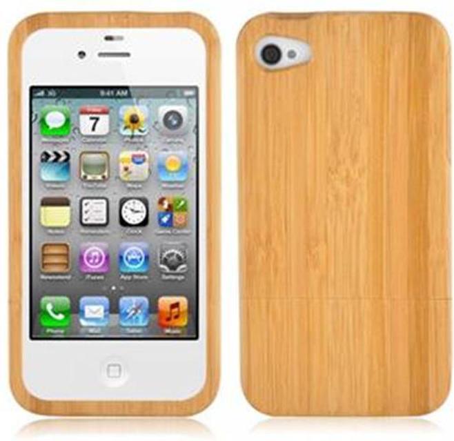 Produktbild Cadorabo Echt Holz Hülle (LG G4s, Apple iPhone 4)