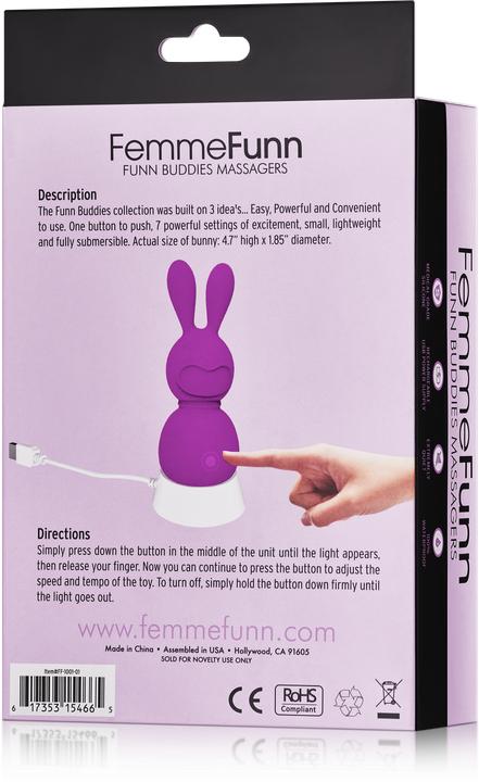 Actual product image Femme Funn Bunny Massager