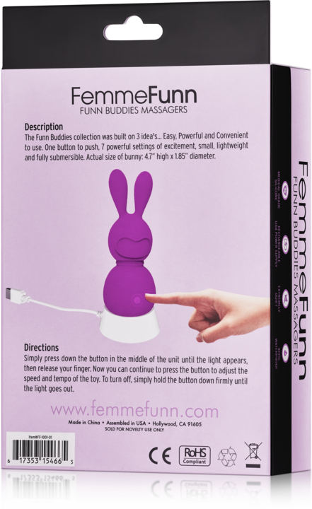 Actual product image Femme Funn Bunny Massager