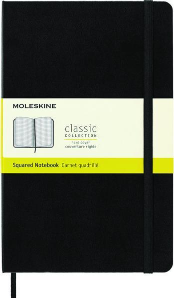 Image du produit Moleskine Carnet Classic Large (A5, Quadrillé, Couverture rigide)