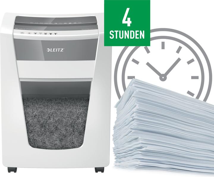Image du produit Leitz Destructeur de documents IQ Office Pro P6 coupe en particules 30 (Micro-coupe)