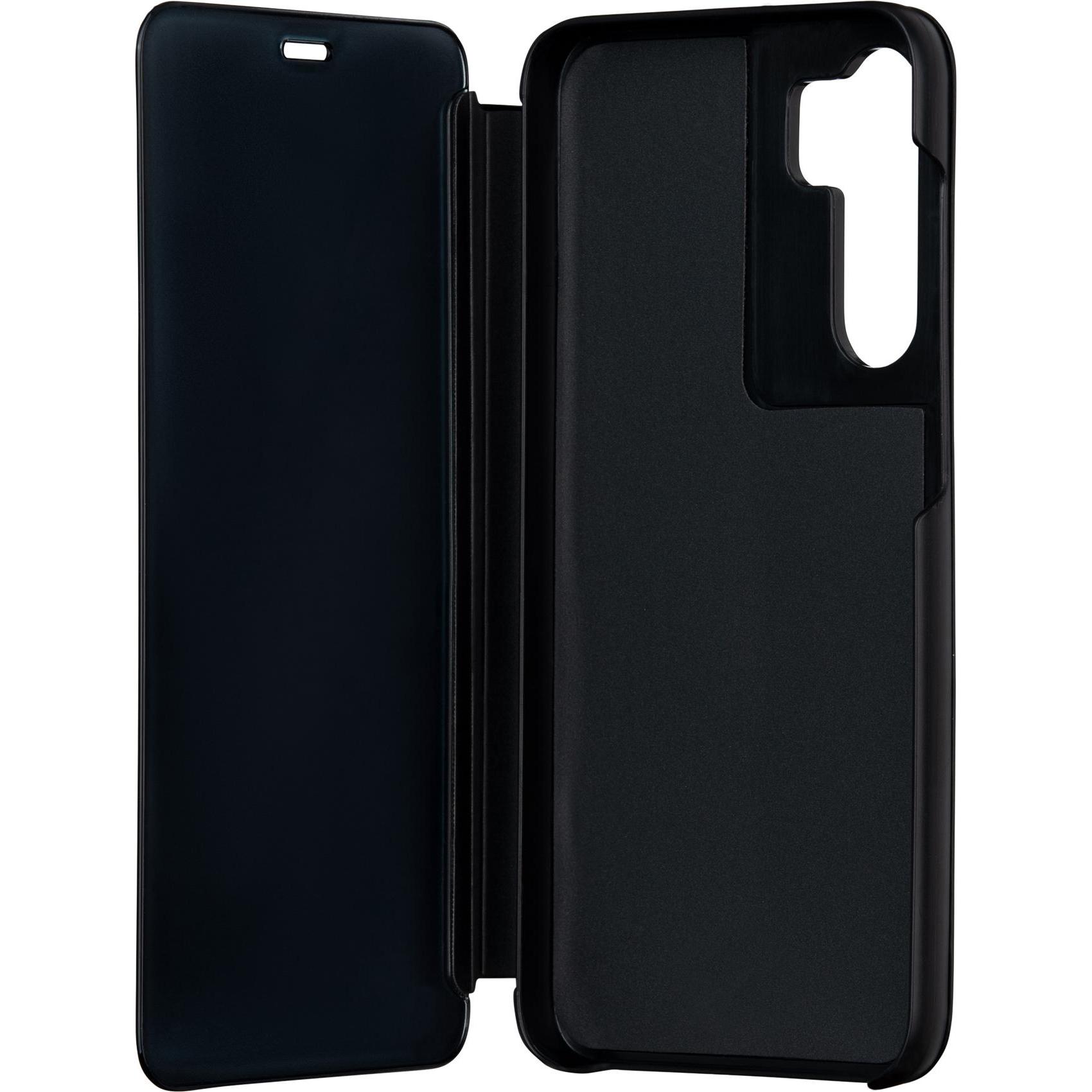 Tecto Shield Fold Mirror View Case for Samsung Galaxy S23 FE black (Samsung Galaxy S23 FE), Cover smartphone, Nero