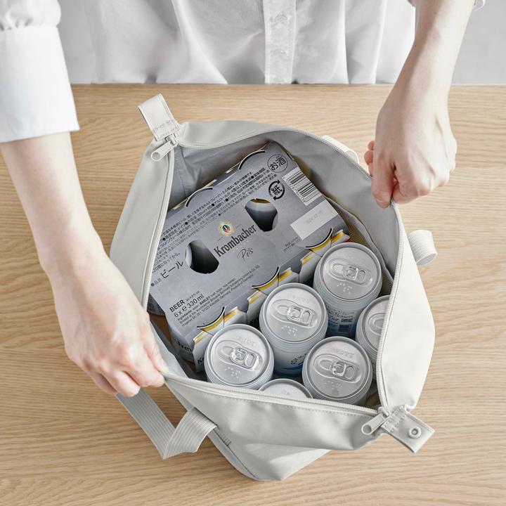 Actual product image Yamazaki TOWER insulated picnic bag