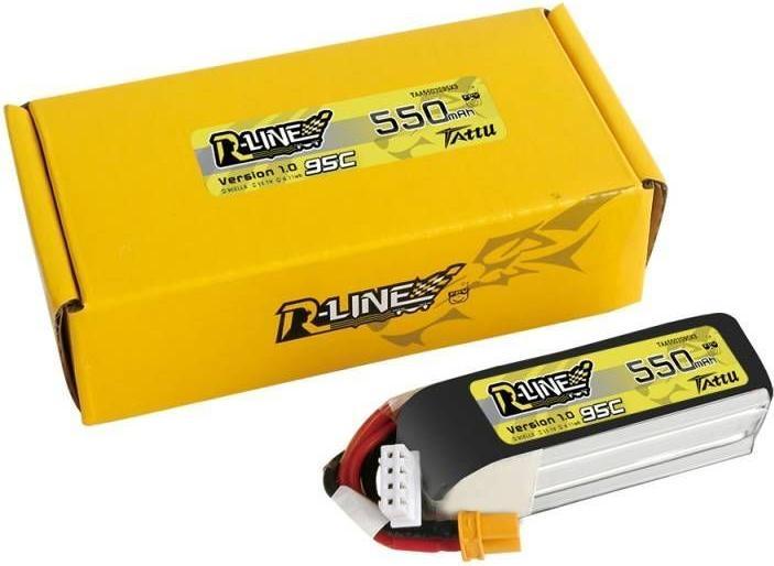 Produktbild Tattu Akumulator R-Line 550mAh 11.1V 95C 3S1P XT30 (11.10 V, 550 mAh)