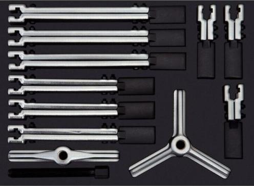 Actual product image KS Tools Universal puller set. 12 pcs. 700.1300