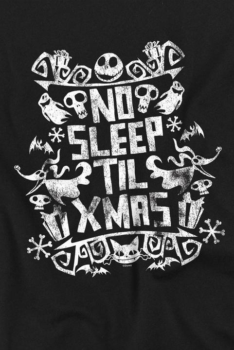 Immagine prodotto The Nightmare Before Christmas No Sleep Till Xmas Maglietta Uomo (M)