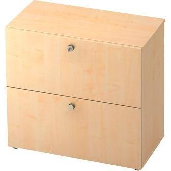 Hammerbacher, Aktenschrank, Hängeregisterschrank 2OH SG Ahorn/Ahorn