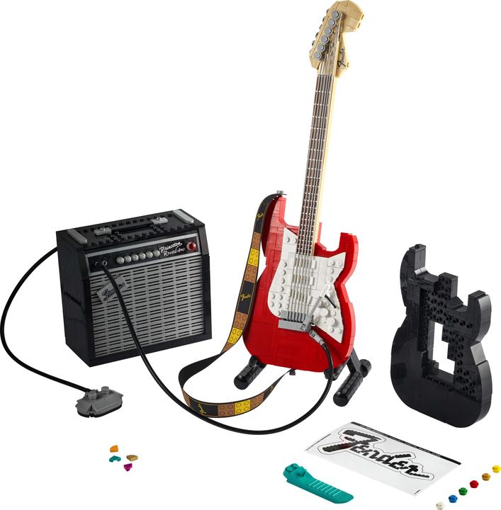 Image du produit LEGO Fender Stratocaster (21329, LEGO Ideas, LEGO difficiles à trouver)