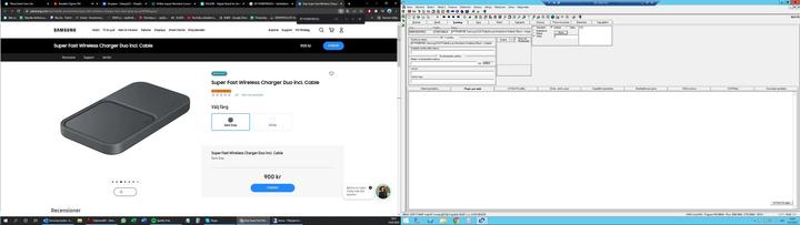 Produktbild Samsung Duo mit Adapter EP-P5400T mit Kabel (15 W)