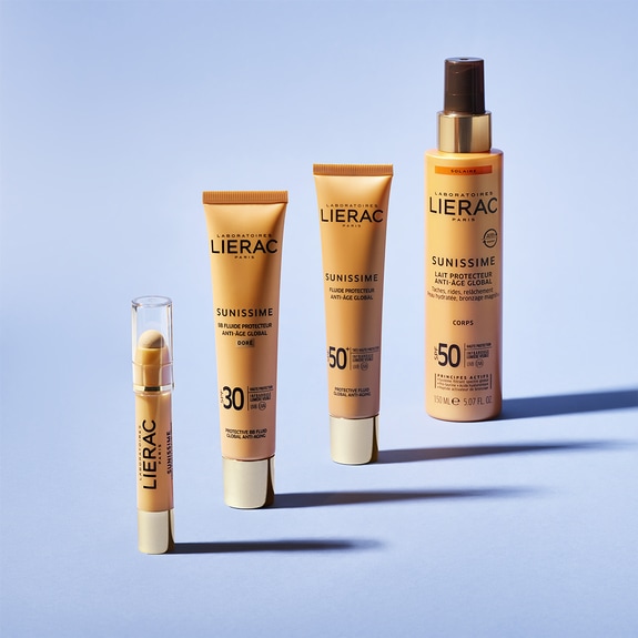 Actual product image Lierac Lait Sun Protection Factor 50 (Suntan lotion, SPF 50, 150 ml, 188 g)