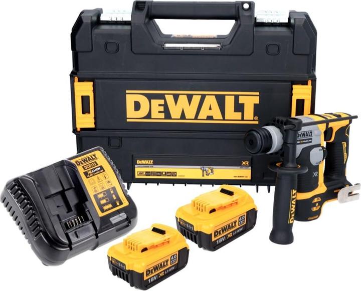Produktbild DeWalt DCH 172 M2 Akku Bohrhammer 18 V 16 mm 1,4 Joule SDS plus Brushless + 2x Akku 4,0 Ah + Ladeger (Akkubetrieb)