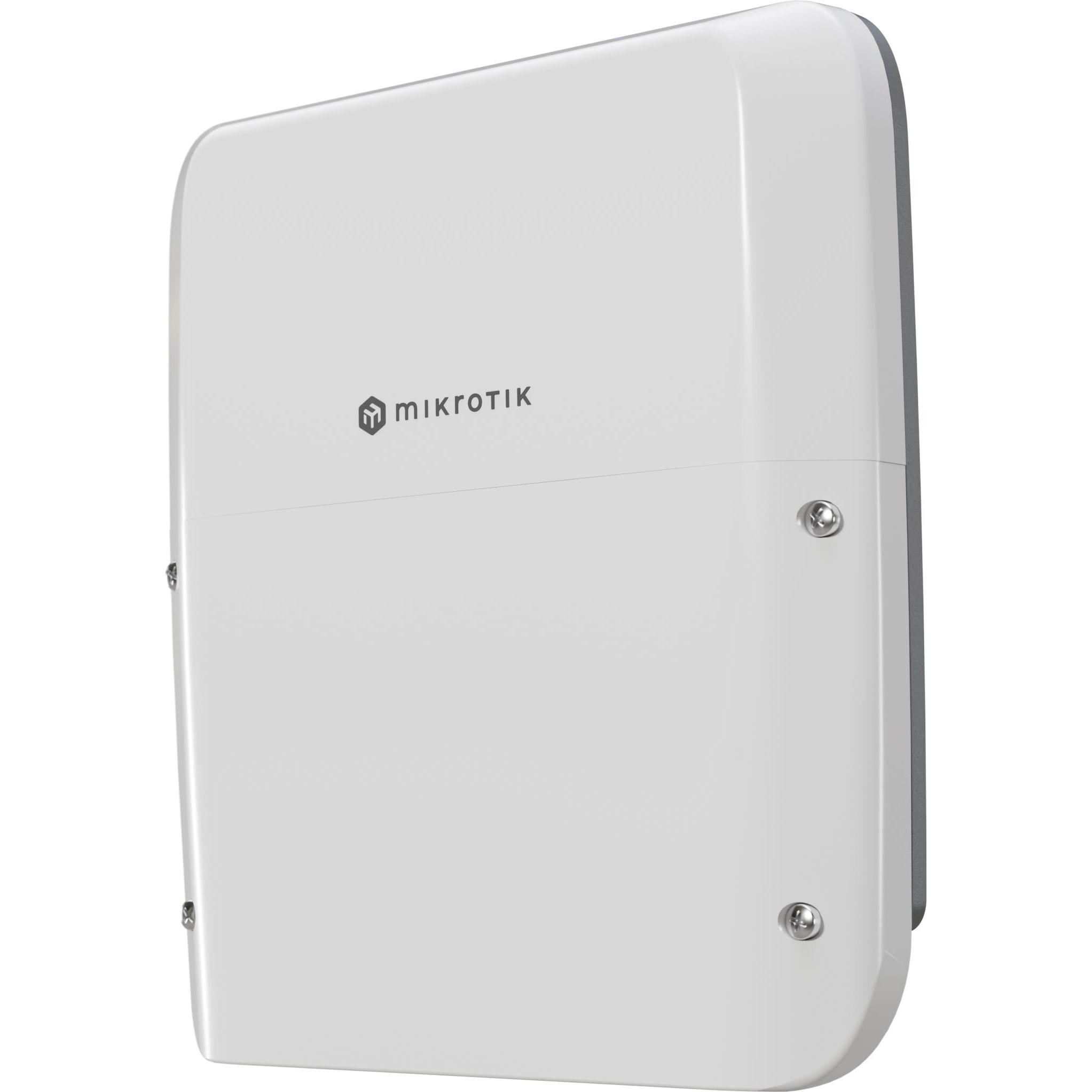 MikroTik RouterBOARDRB 5009UPr+S+OUT, 1x 2.5Gbit, 7x 1Gbit, PoE+ out/in, 1x SFP+, Outdoor, Router, Weiss