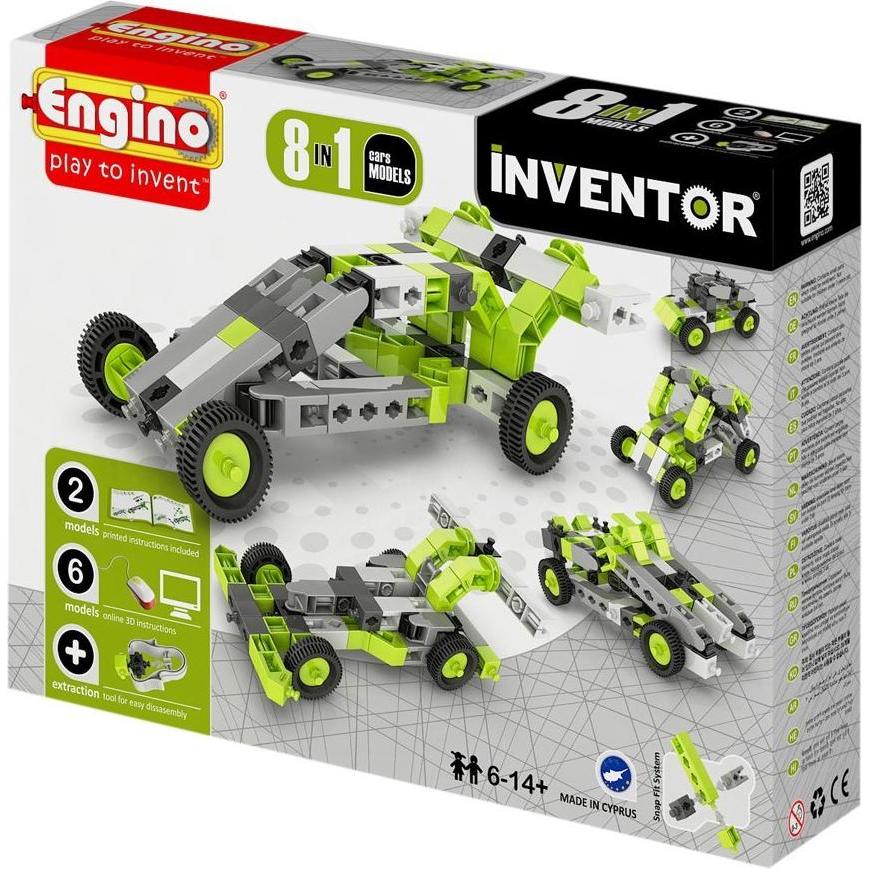 Engino Inventor 8 Models Cars