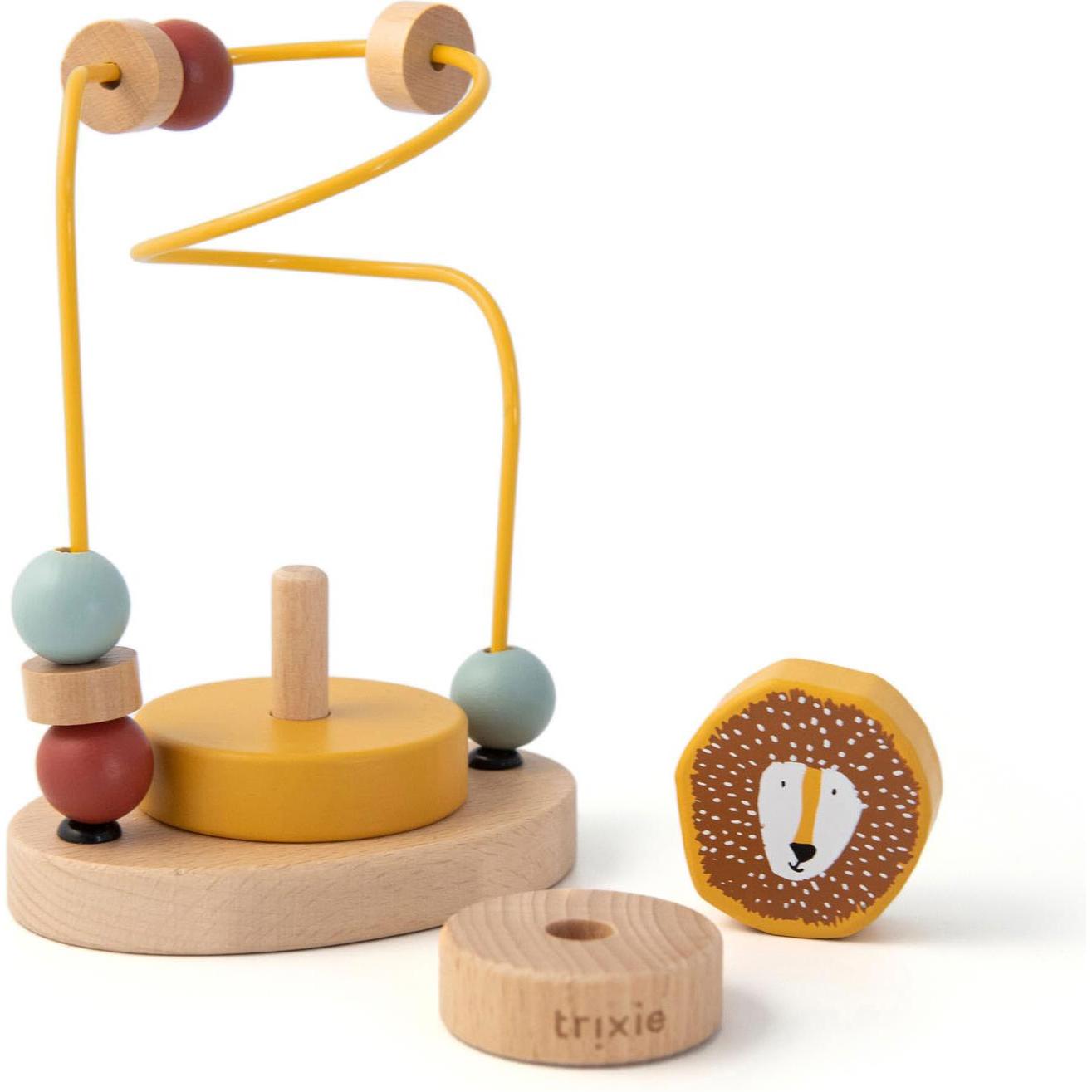 Thumbnail - Trixie Motorikspirale aus Holz - Mr. Löwe