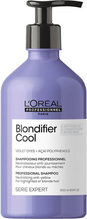 Produktbild L'Oréal Professionnel Serie Expert Blondifier Cool (500 ml, Flüssiges Shampoo)
