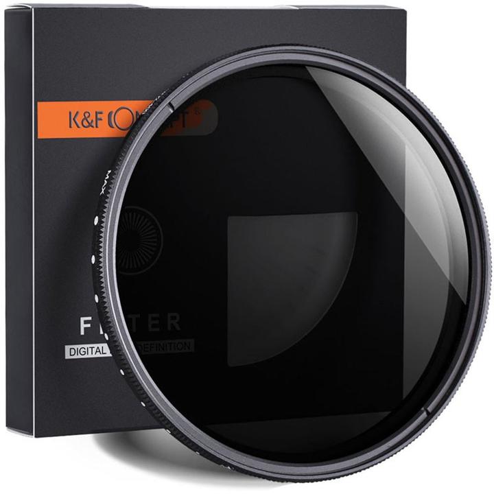 Produktbild K&F Concept Filter Slim 77 MM KV32 (77 mm, ND- / Graufilter)