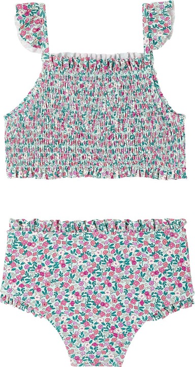 Actual product image Vertbaudet Mädchen Bikini mit gesmoktem Oberteil (98)