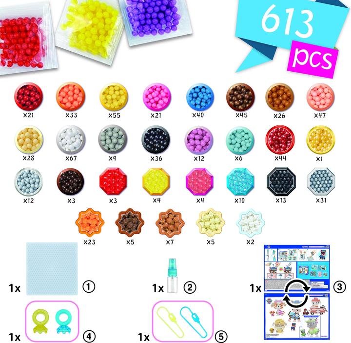 Actual product image Epoch Aquabeads Paw Patrol key ring