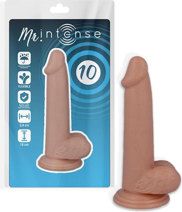 Actual product image Mr. Intense MR INTENSE 10 REALISTIC PENIS 18 -O- 3.4CM